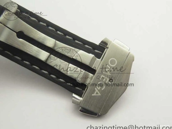 0308 Aqua Terra 150M Master Chronometers VSF 1:1 Best Edition Black Dial SS Hand on Black Rubber Strap A8900 Super Clone Unisex 8005